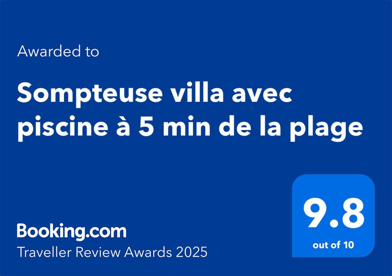 Sompteuse Villa Avec Piscine A 5 Min De La Plage Pointe Noire Extérieur photo
